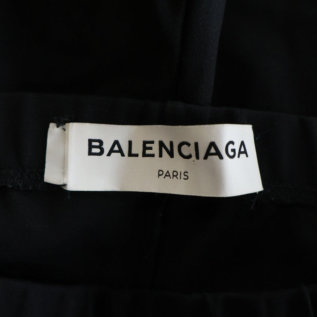 BALENCIAGA(バレンシアガ) Leggings Track Long Pants レギンス トラック ロング パンツ ブラック レディース 480012 TTK21