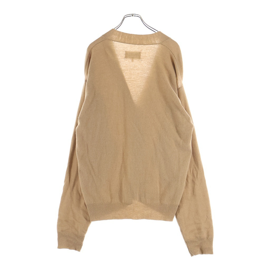 Maison Martin Margiela(メゾンマルタンマルジェラ) 19AW Wool Cashmere Cardigan ウール カシミヤ混 カーディガン ブラウン S51HA0958 S16882