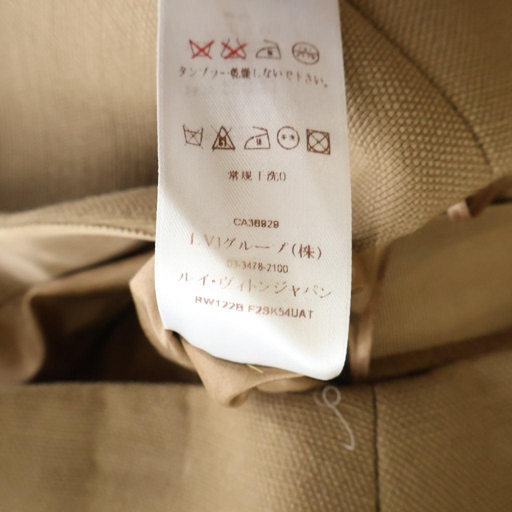 LOUIS VUITTON(ルイヴィトン) 12AW Wool Silk Skirt ウール シルク スカート ブラウン レディース RW122B F2SK54UAT RW122B F2SK54UAT