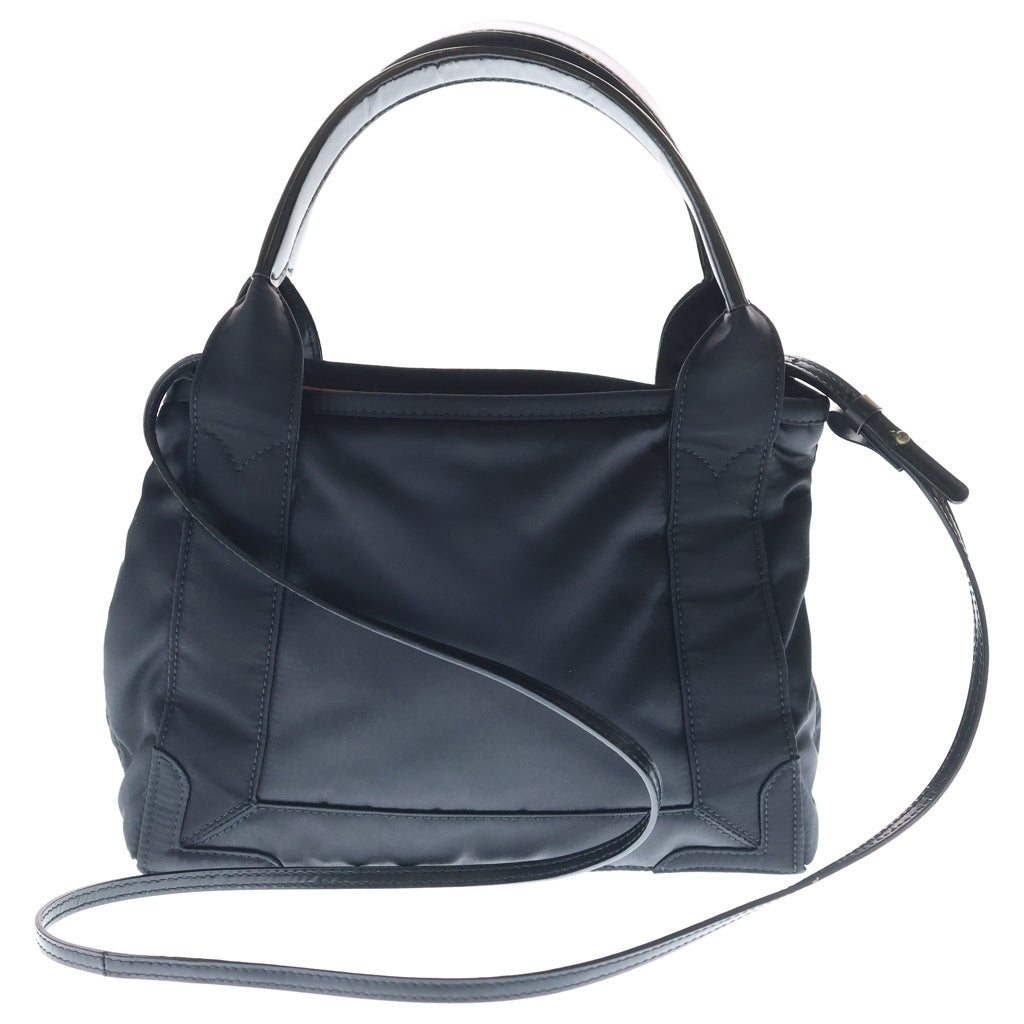 BALENCIAGA(バレンシアガ) ナイロン カバス ハンドバッグ ブラック/オレンジ 390346 1090 390346 1090 レディース