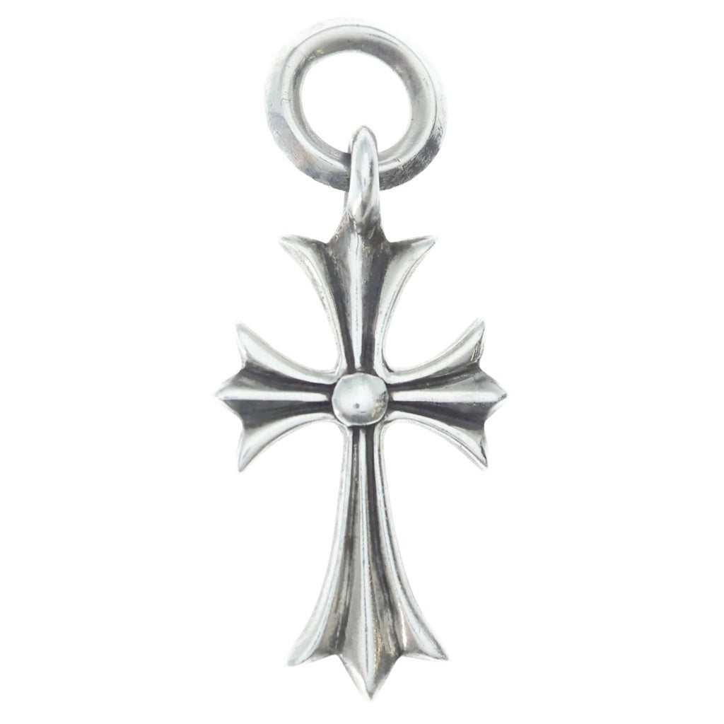 CHROME HEARTS(クロムハーツ) TINY CH CROSS タイニーCHクロス チャーム ネックレストップ シルバー BCA382