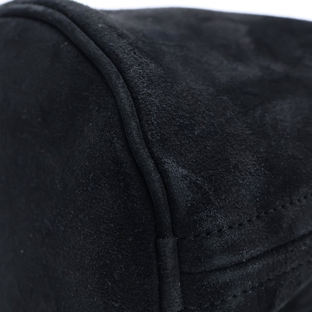 NORTH WORKS(ノースワークス) KOODOO BAG ARCH EXCLUSIVE MODEL クードゥーレザー サンバーストコンチョ付き ショルダーバッグ 巾着 ブラック