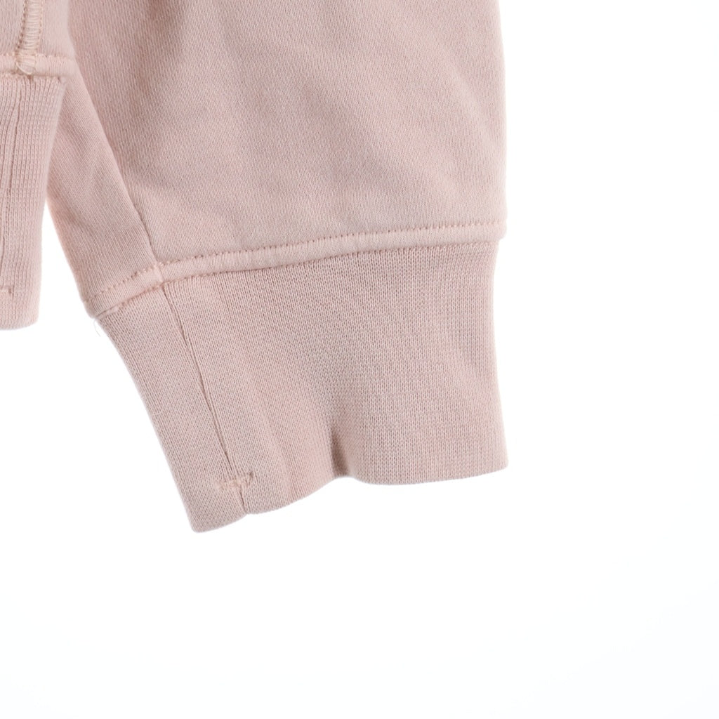 STONE ISLAND(ストーンアイランド) 25SS LOGO PATCH ORGANIC COTTON FLEECE K1S156100044S0051 ショルダーロゴワッペン コットン クルーネック長袖スウェットトレーナー ピンク