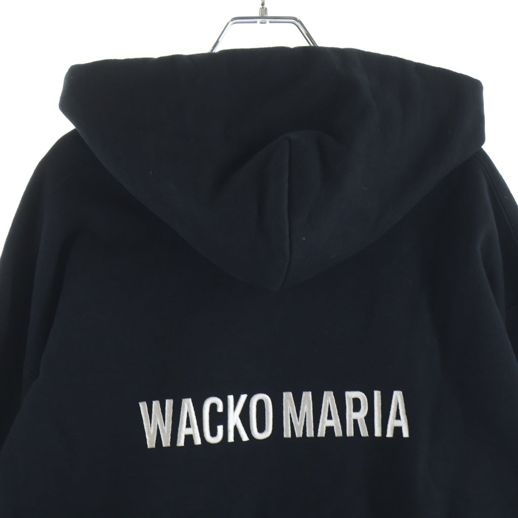 WACKO MARIA(ワコマリア) ×HIGHTIMES HEAVY WEIGHT HOODIE ハイタイムズ ヘビーウェイト プルオーバーパーカー フーディー ブラック