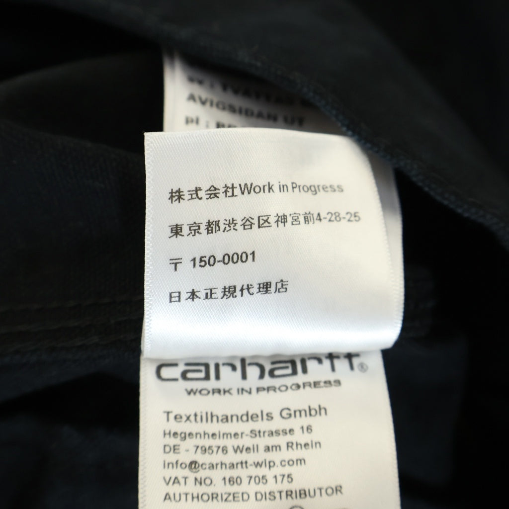 Carhartt WIP(カーハート ダブリューアイピー) DETROIT JACKET I033112 ジップアップデトロイトジャケット ブラック I033112