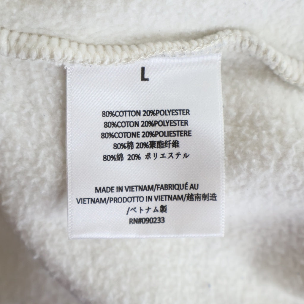 FEAR OF GOD ESSENTIALS(フィアオブゴッド エッセンシャルズ) Rubber Logo Sweatshirt ラバーロゴ クルーネックスウェットトレーナー グレー
