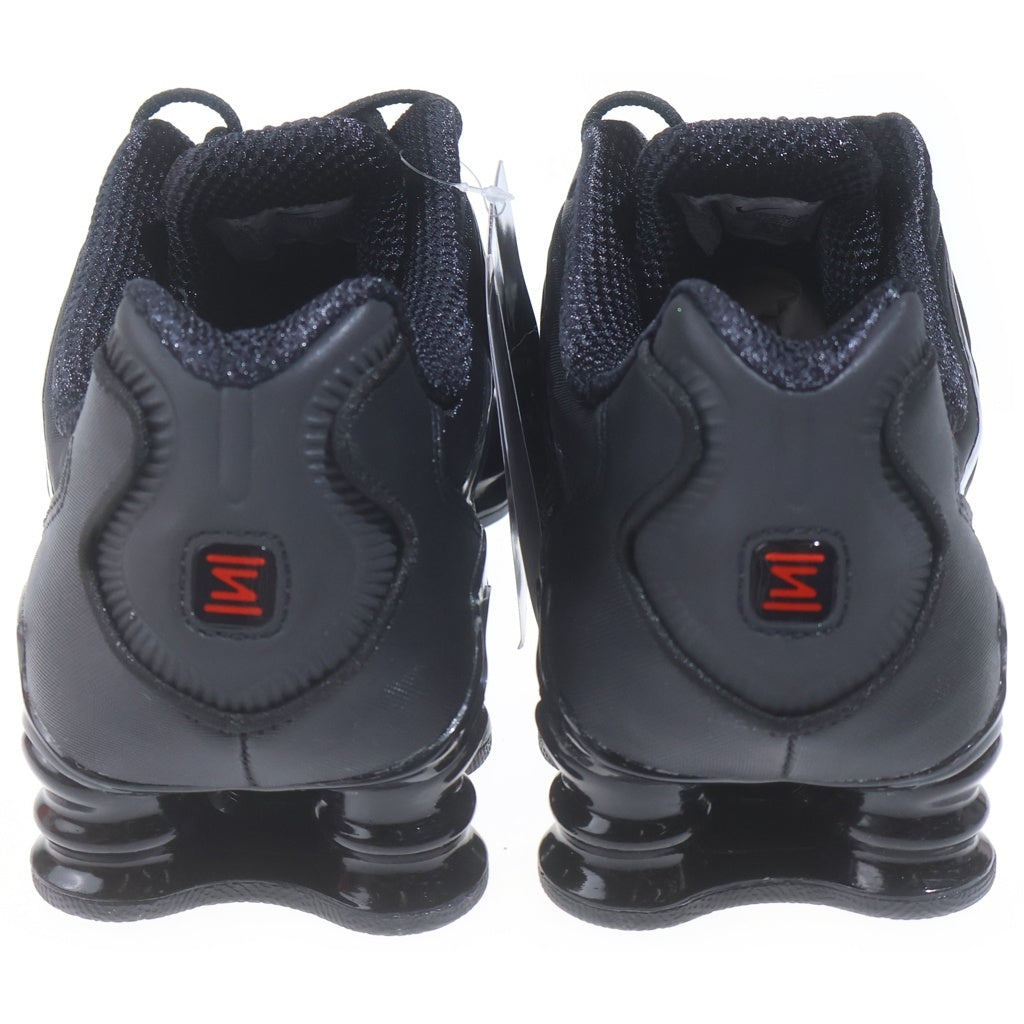 NIKE(ナイキ) SHOX TL BLACK METALLIC HEMATITE MAX ORANGE ショックス TL ブラック メタリックヘマタイト マックスオレンジ ローカットスニーカー US8.5/26.5cm AV3595-002