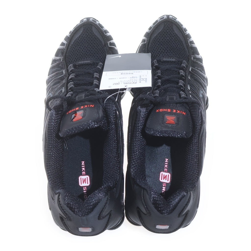 NIKE(ナイキ) SHOX TL BLACK METALLIC HEMATITE MAX ORANGE ショックス TL ブラック メタリックヘマタイト マックスオレンジ ローカットスニーカー US8.5/26.5cm AV3595-002