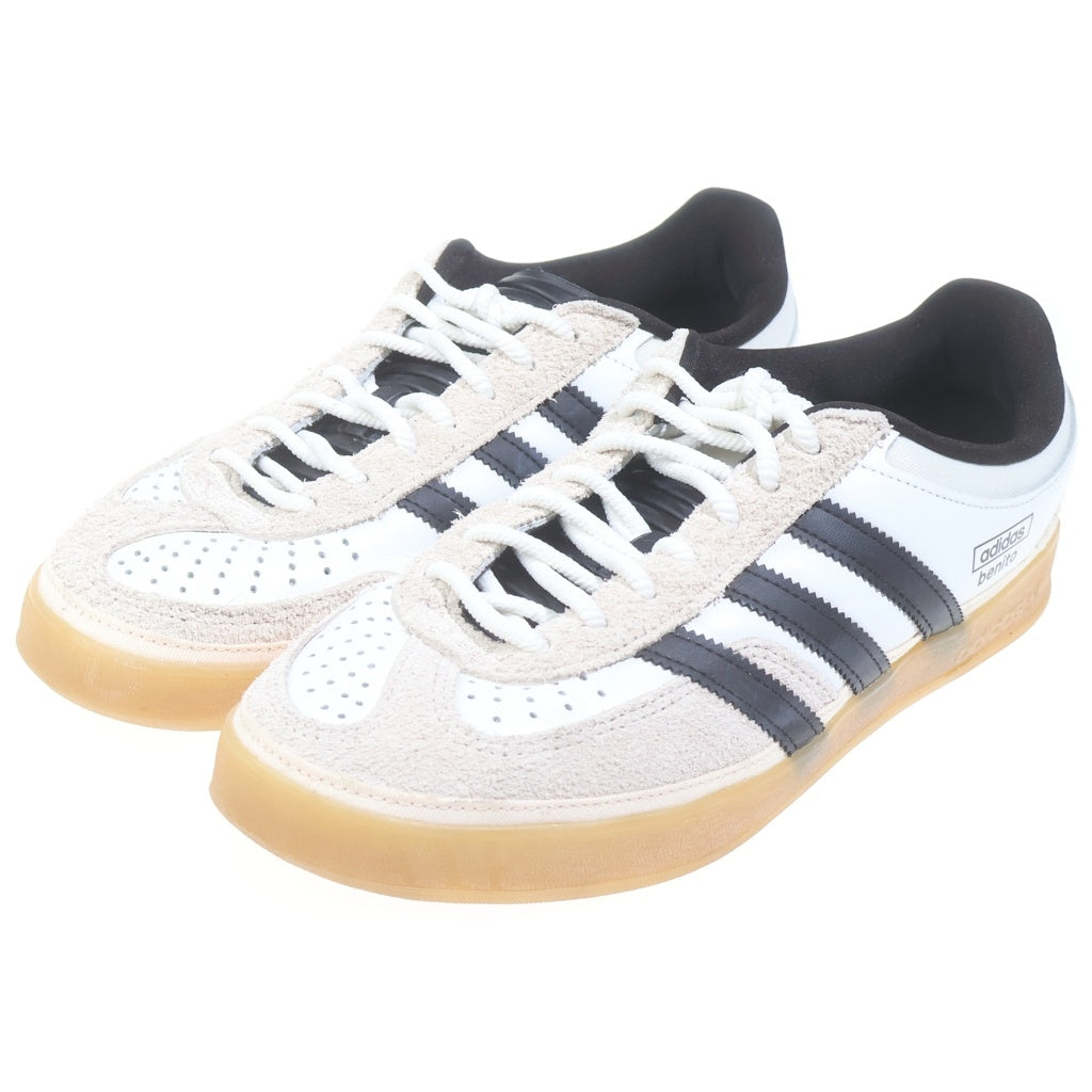 adidas(アディダス) ×Bad Bunny Gazelle Indoor Core White Core Black Gum バッドバニー ガゼル インドア ローカットスニーカー コアホワイト/コアブラック/ガム IF9735