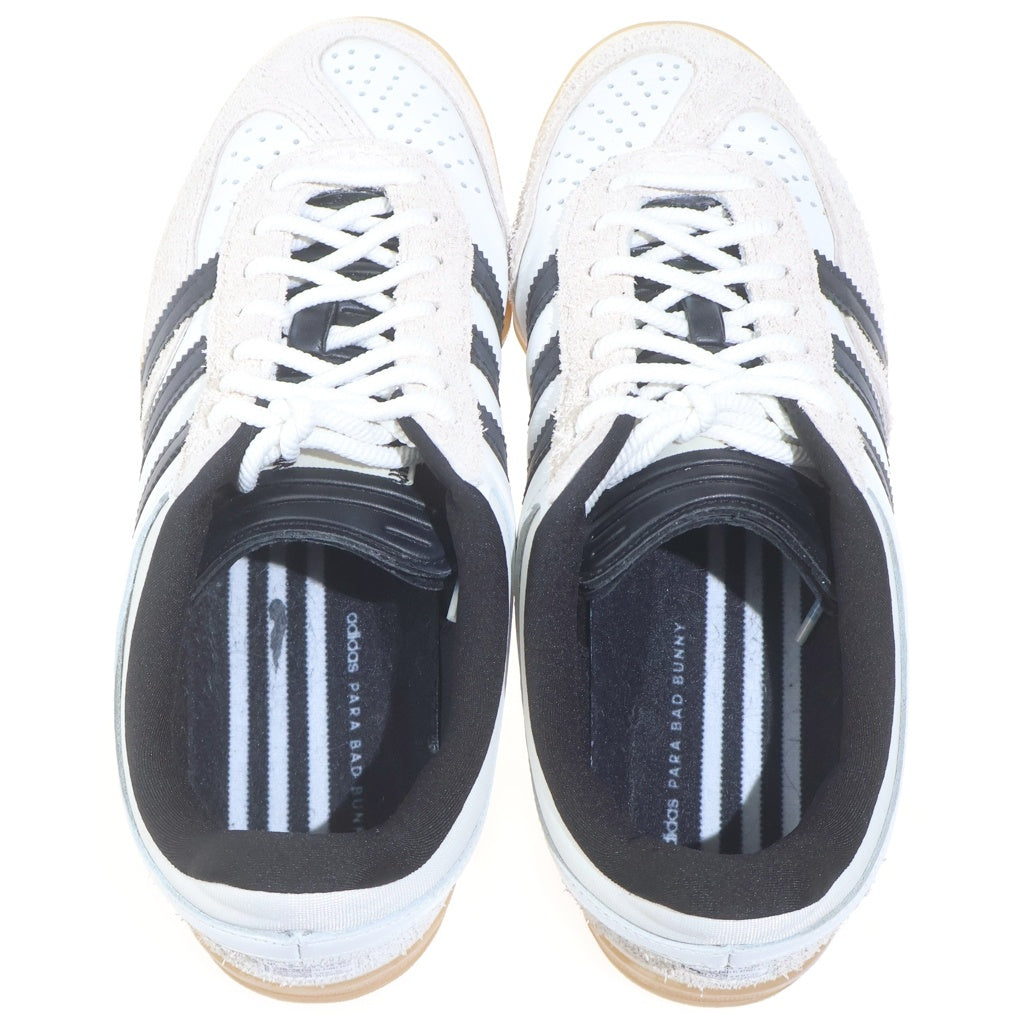 adidas(アディダス) ×Bad Bunny Gazelle Indoor Core White Core Black Gum バッドバニー ガゼル インドア ローカットスニーカー コアホワイト/コアブラック/ガム IF9735
