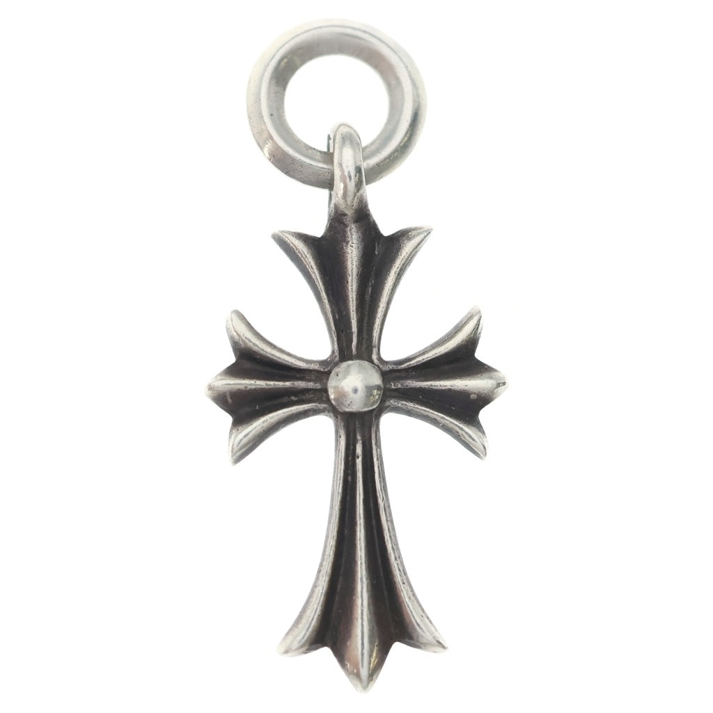 CHROME HEARTS(クロムハーツ) TINY CH CROSS タイニーCHクロス チャーム ネックレストップ シルバー BCA382 -