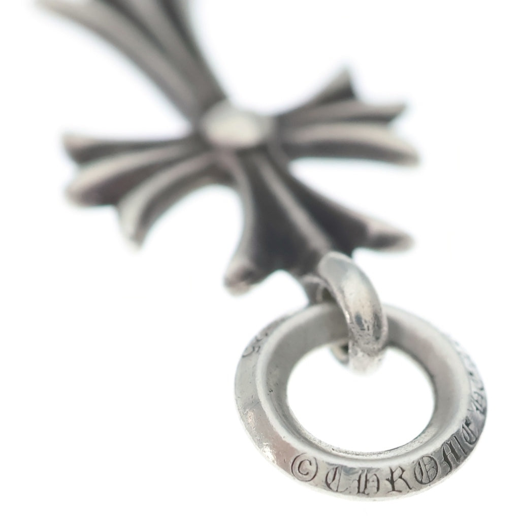 CHROME HEARTS(クロムハーツ) TINY CH CROSS タイニーCHクロス チャーム ネックレストップ シルバー BCA382 -