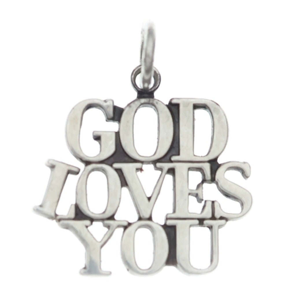 TIFFANY & Co.(ティファニー) GOD LOVES YOU ゴッド ラブス ユー ネックレスペンダントトップ シルバー レディース