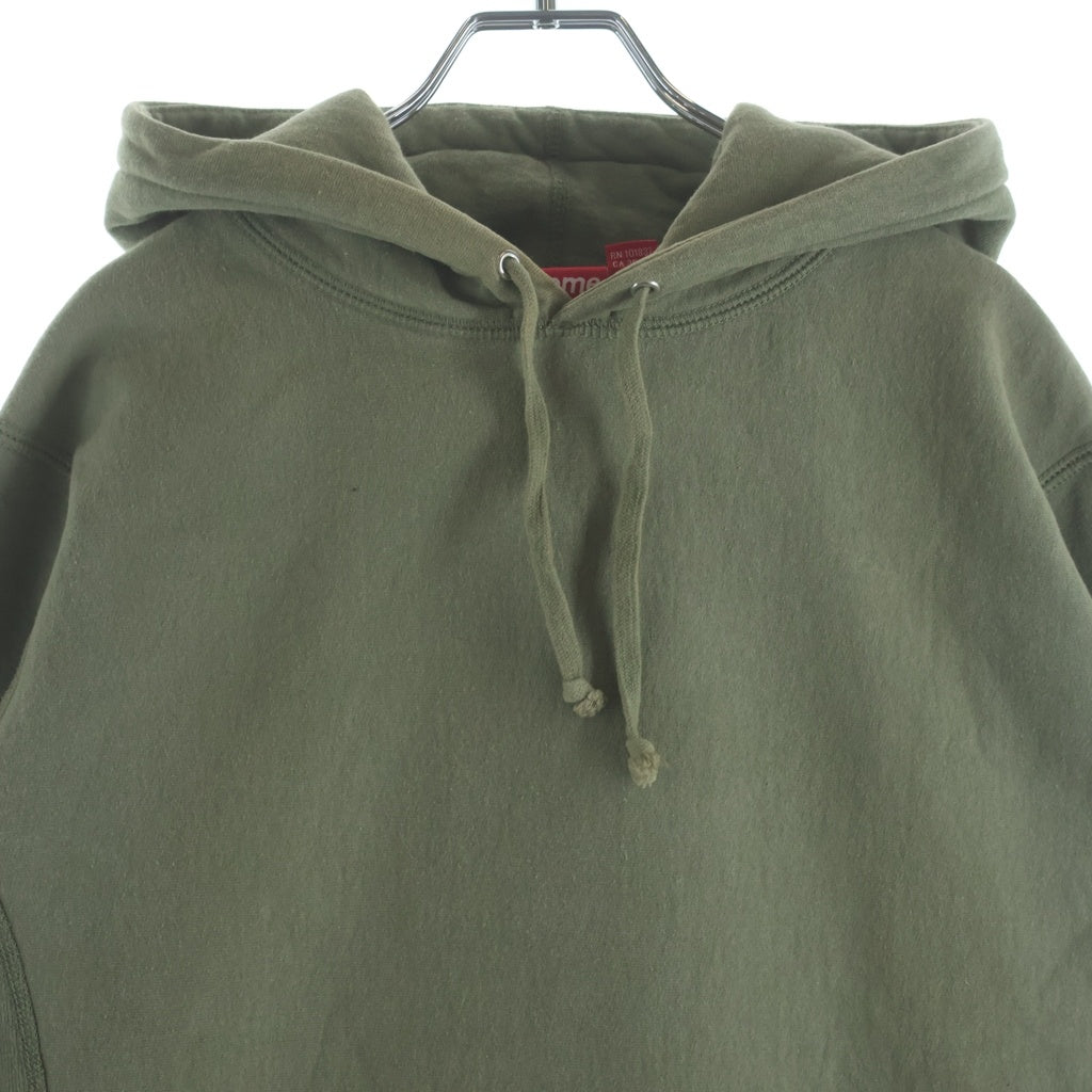 SUPREME(シュプリーム) Gradient Sleeve Hooded Sweatshirt プルオーバースウェットフーディー カーキ