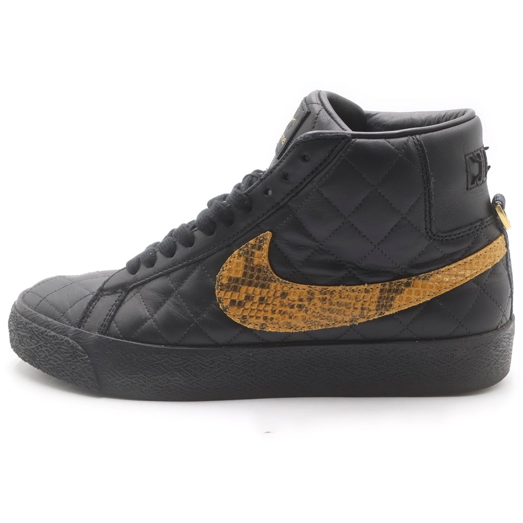 NIKE(ナイキ) ×Supreme × Nike SB Blazer Mid Black シュプリーム ×ナイキ SB ブレーザー ミッド ブラック ミッドカットスニーカー ブラック US19/27CM DV5078-001