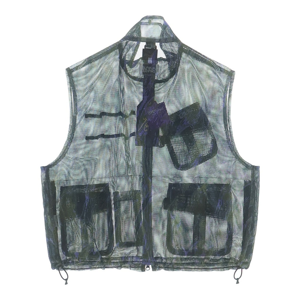 Needles(ニードルス) 23SS PURPLE THINGS BDUVEST-Heavyweight Mesh パープルシングス メッシュベスト グリーン MR400