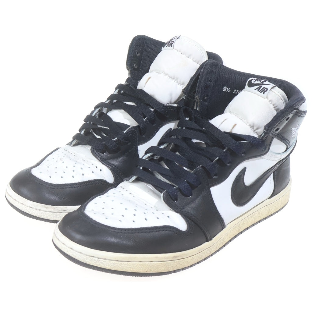 NIKE(ナイキ) AIR JORDAN 1 High 85 Black/White エアジョーダン1 85 ハイカットスニーカー ブラック/ホワイト US9.5/27.5CM BQ4422-001