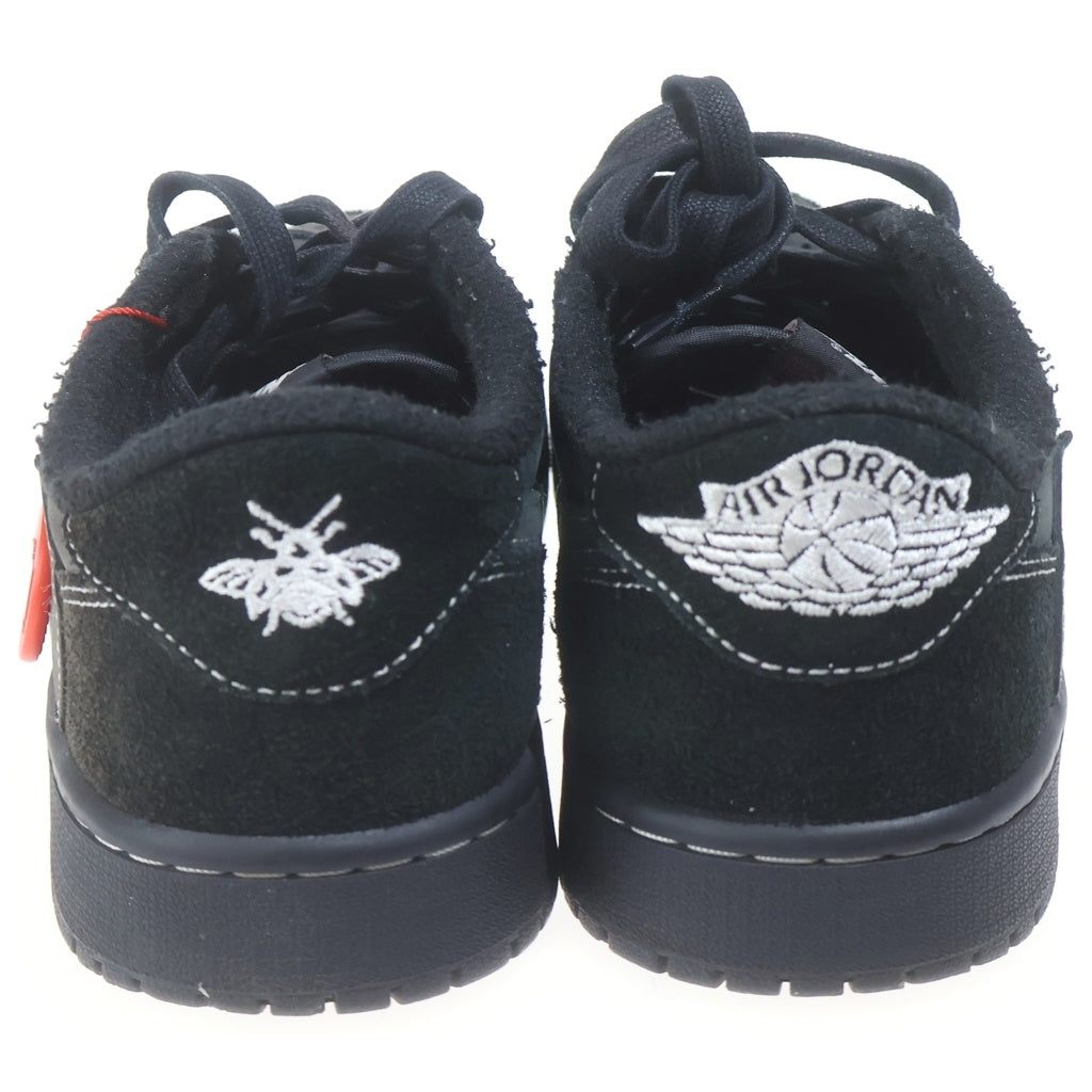 NIKE(ナイキ) ×Travis Scott AIR JORDAN 1 Low OG SP Black Phantom トラヴィススコット エアジョーダン1 OG SP ブラック ファントム ローカットスニーカー DM7866-001