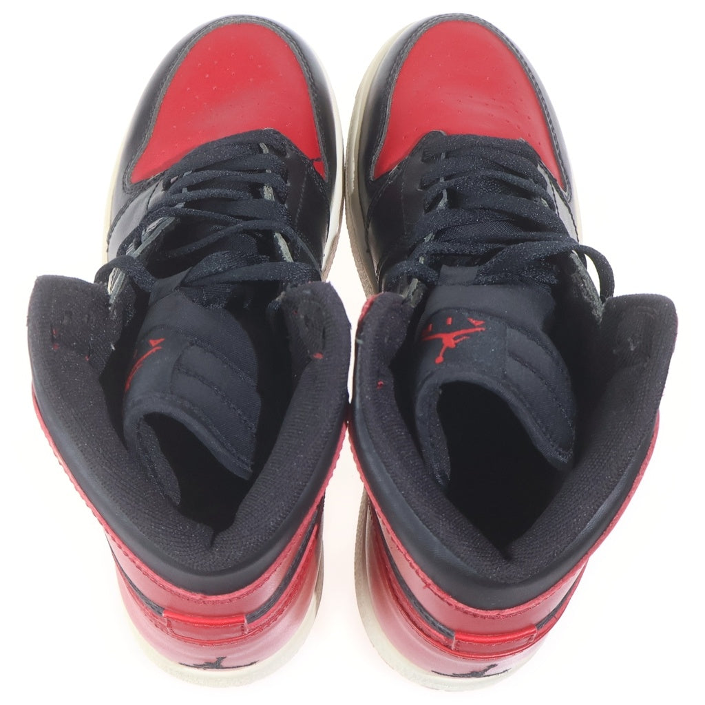 NIKE(ナイキ) Jordan 1 High Retro GS Chicago Bulls ジョーダン1ハイレトロGS シカゴブルズ ハイカットスニーカー US6Y/24cm レッド 332558 061