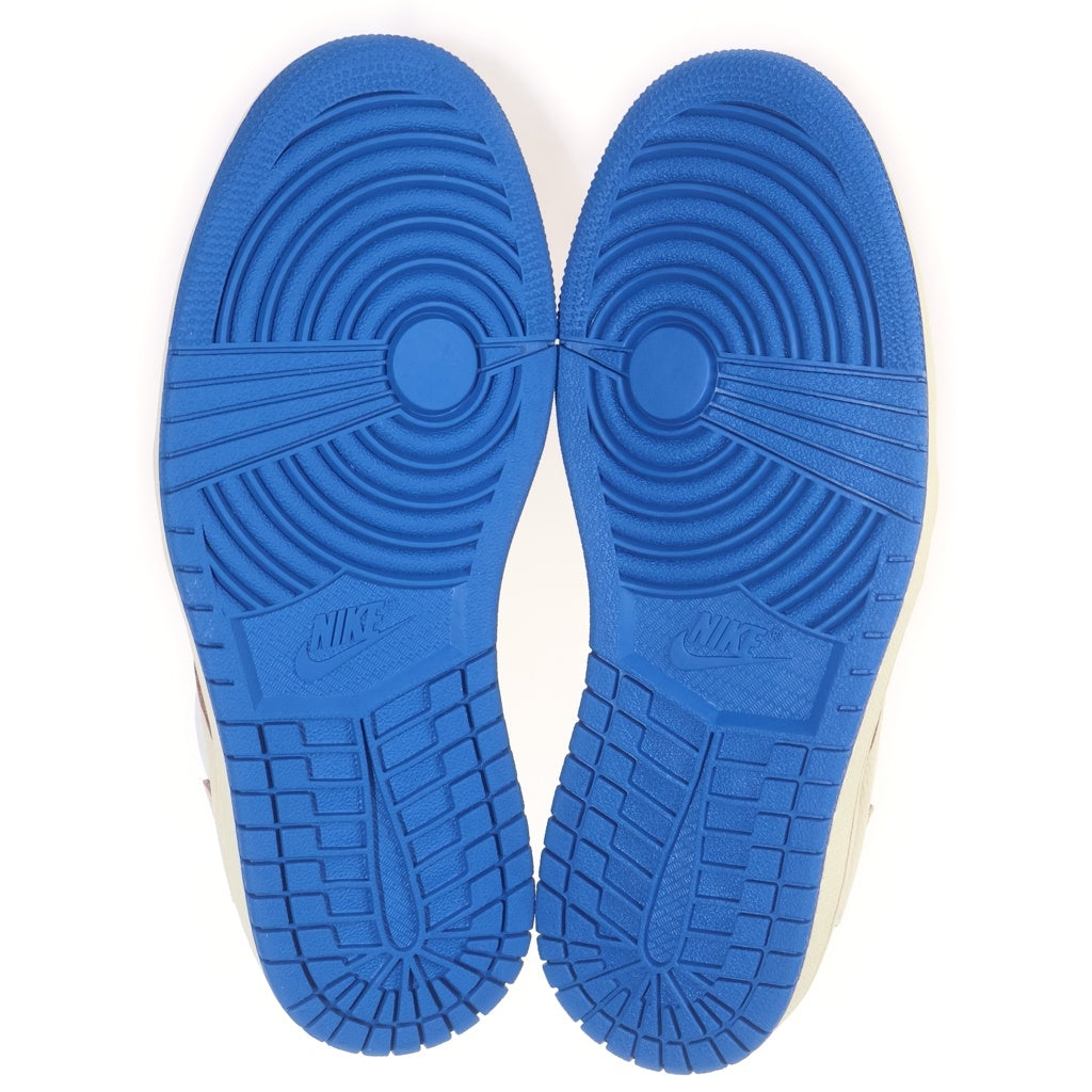 NIKE(ナイキ) ×TRAVIS SCOTT FRAGMENT DESIGN AIR JORDAN 1 LOW トラヴィススコット フラグメント エアジョーダン1 ローカットスニーカー US6/24cm DM7866 140