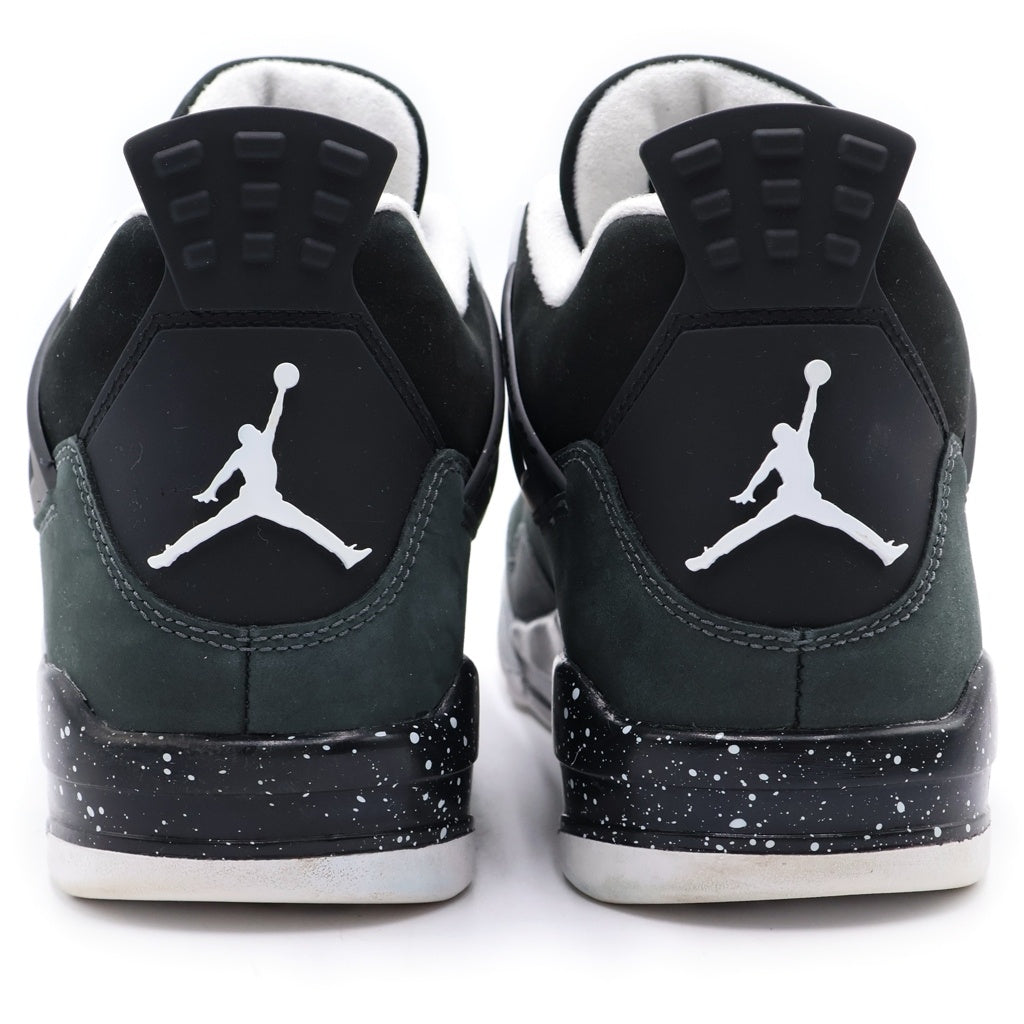 NIKE(ナイキ) AIR JORDAN 4 Retro Fear FQ8138-002 エアジョーダン4 レトロ フィアー ハイカットスニーカー US9.5/27.5cm ブラック