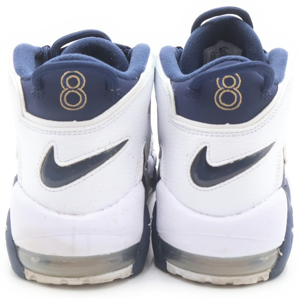 NIKE(ナイキ) Air More Uptempo '96 Olympic FQ8182-100 エアモアアップテンポ '96 オリンピック ハイカットスニーカー US9.5/27.5cm ホワイト/ブルー