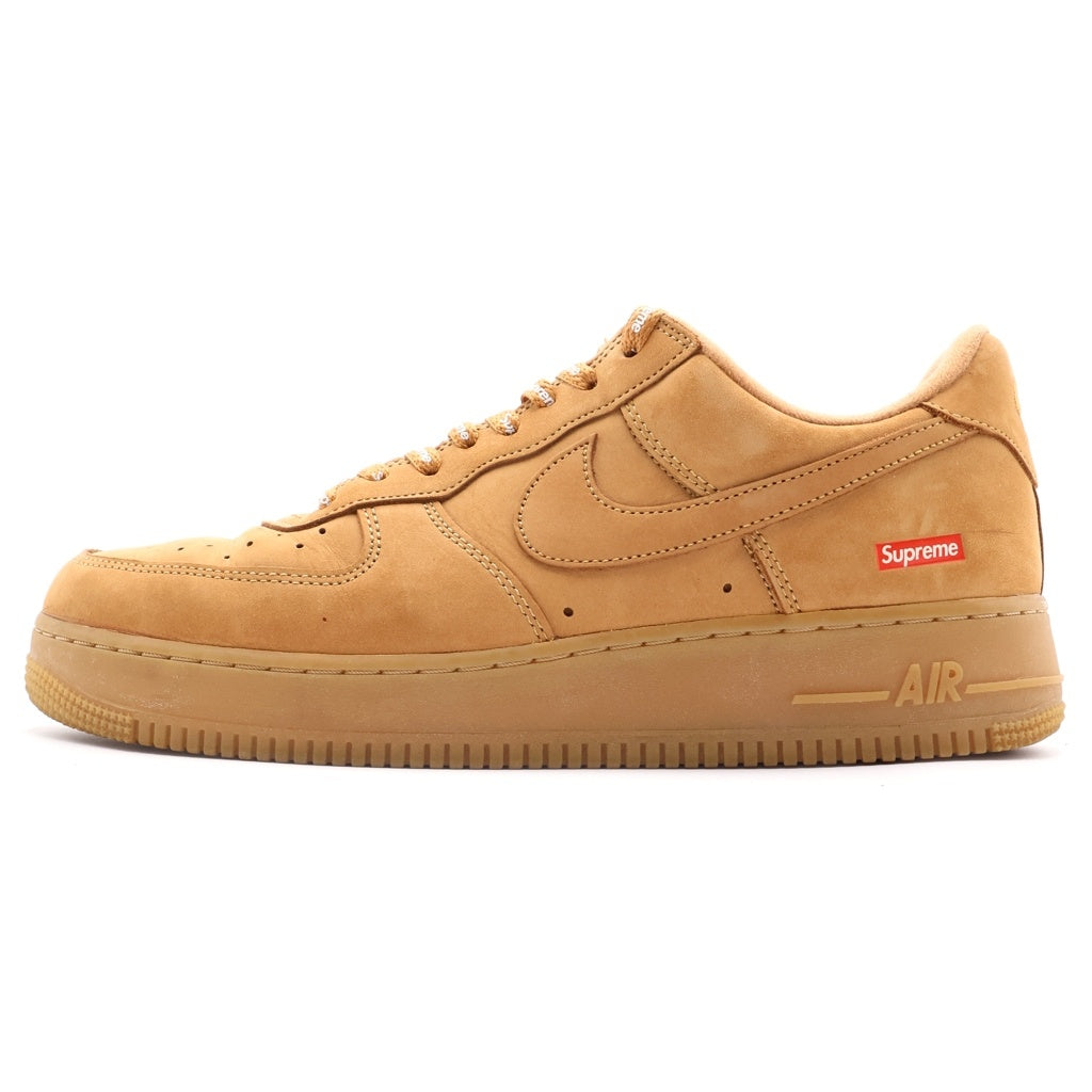 SUPREME(シュプリーム) ×NIKE Air Force 1 Low Flax/Wheat DN1555‐200 ナイキ エアフォース1 フラックス/ウィート ローカットスニーカー US10/28cm ブラウン