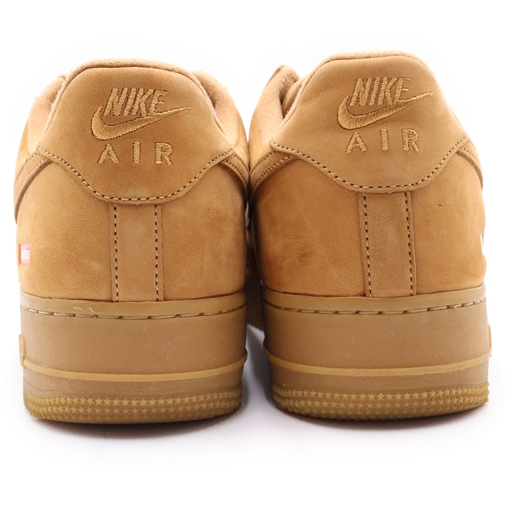 SUPREME(シュプリーム) ×NIKE Air Force 1 Low Flax/Wheat DN1555‐200 ナイキ エアフォース1 フラックス/ウィート ローカットスニーカー US10/28cm ブラウン