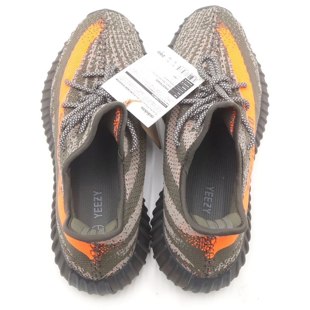 adidas(アディダス) YEEZY Boost 350V2 Carbon Beluga HQ7045 イージーブースト350V2 カーボンベルーガ ローカットスニーカー ブラウン/オレンジ