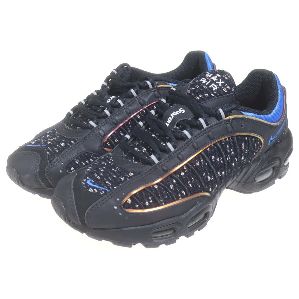 SUPREME(シュプリーム) ×Nike Air Max Tailwind 4 AT3854-001 ナイキ エアマックステイルウィンド4 ローカットスニーカー US9/27cm ブラック