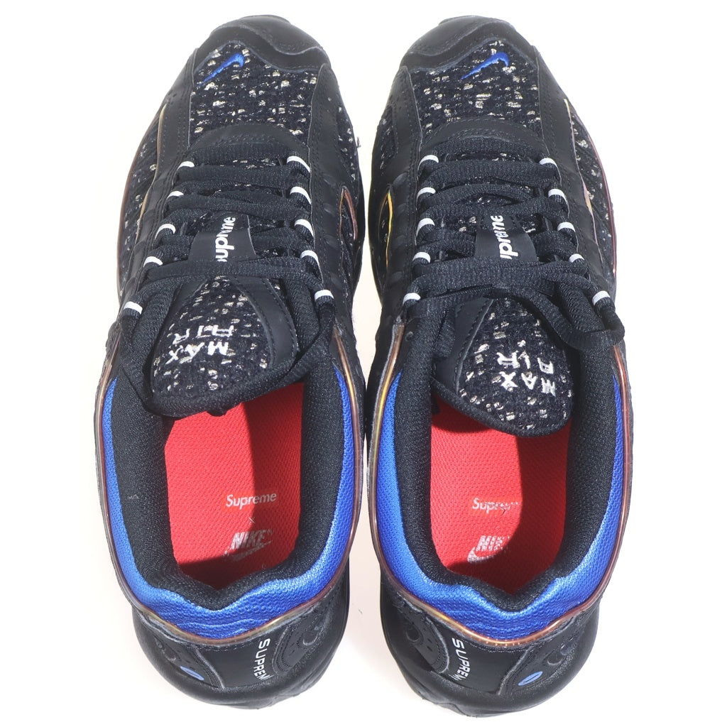 SUPREME(シュプリーム) ×Nike Air Max Tailwind 4 AT3854-001 ナイキ エアマックステイルウィンド4 ローカットスニーカー US9/27cm ブラック