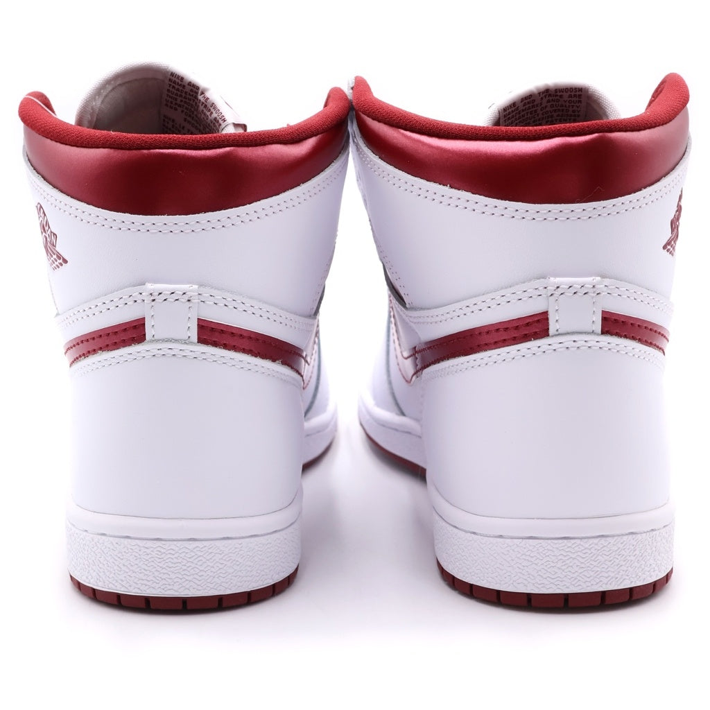 NIKE(ナイキ) AIR JORDAN 1 HIGH 85 METALLIC BURGUNDY BQ4422-161 エアジョーダン1 85 ハイカットスニーカー メタリックバーガンディ ホワイト/レッド US9.5/27.5cm