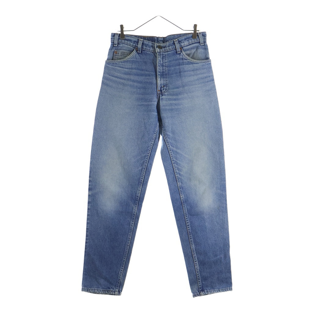 Levi's(リーバイス) 90S VINTAGE 550 ヴィンテージ USA製 ボタン裏575 オレンジタブ スモールE ストレートデニムパンツ ジーンズ インディゴ