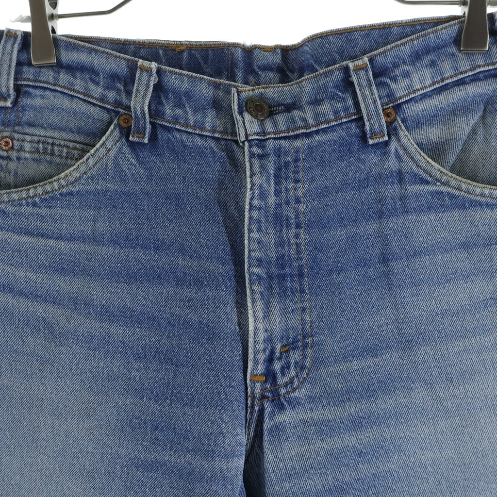 Levi's(リーバイス) 90S VINTAGE 550 ヴィンテージ USA製 ボタン裏575 オレンジタブ スモールE ストレートデニムパンツ ジーンズ インディゴ