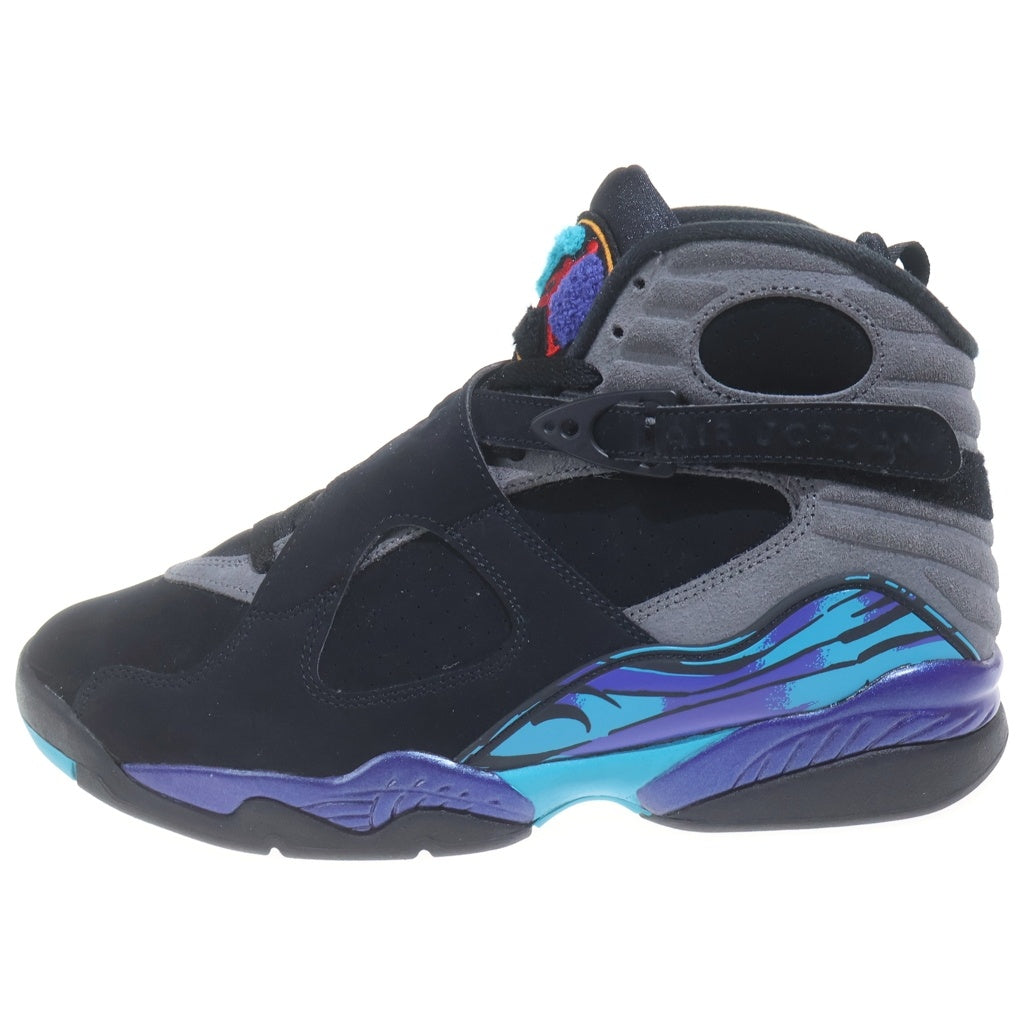 NIKE(ナイキ) AIR JORDAN 8 RETRO AQUA 305381-006 エアジョーダン8 アクア ハイカットスニーカー ブラック US10/28cm