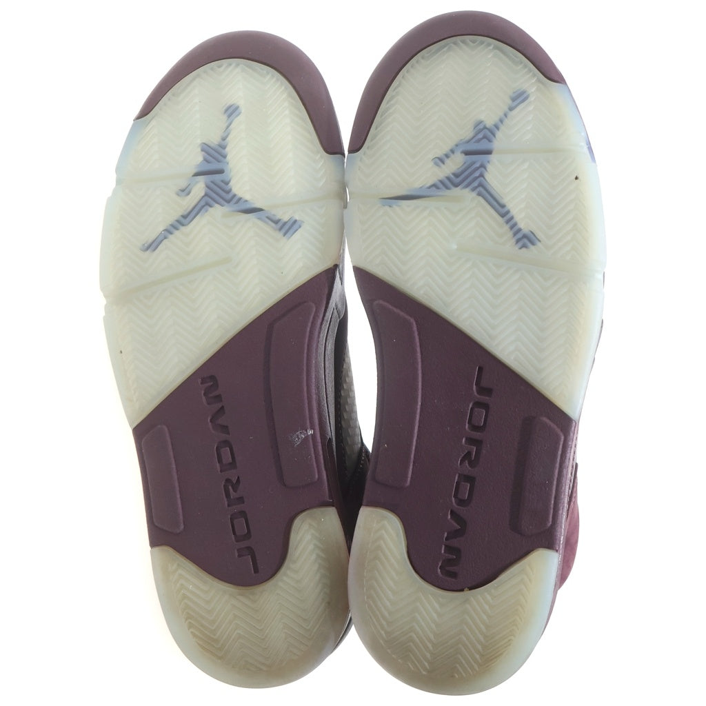 NIKE(ナイキ) AIR JORDAN 5 SE BURGUNDY DZ4131-600 エアジョーダン5 バーガンディ ハイカットスニーカー ワインレッド US10/28cm