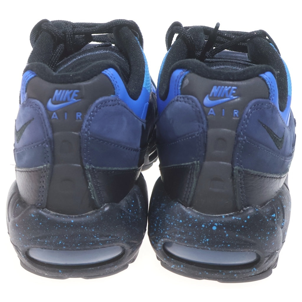 NIKE(ナイキ) ×Stash Air Max 95 Black and Harbor Blue HF5515-400 スタッシュ エアマックス95 ブラック アンド ハーバー ローカットスニーカー ブルー US10/28cm