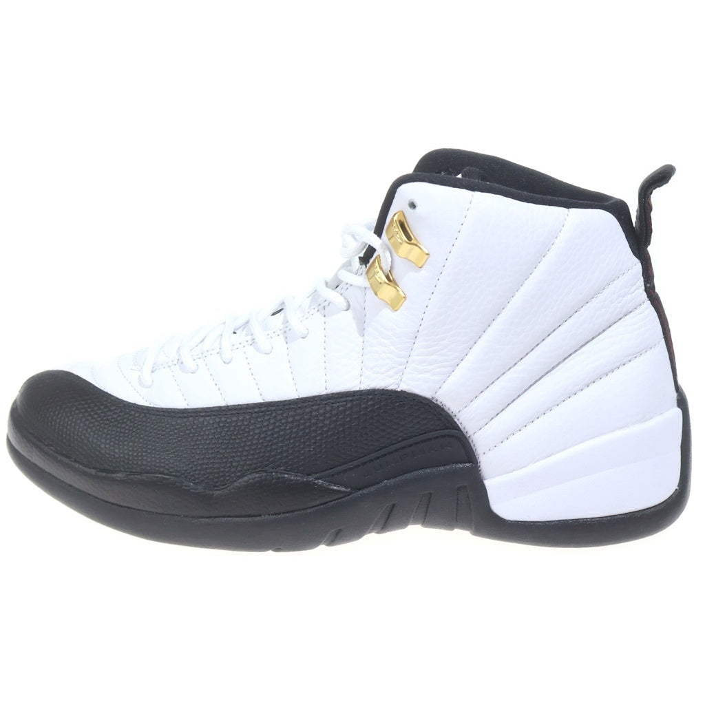 NIKE(ナイキ) AIR JORDAN 12 RETRO CT8013-117 復刻 エアジョーダン12 レトロ タクシー ハイカットスニーカー ホワイト/ブラック US10.5/28.5cm