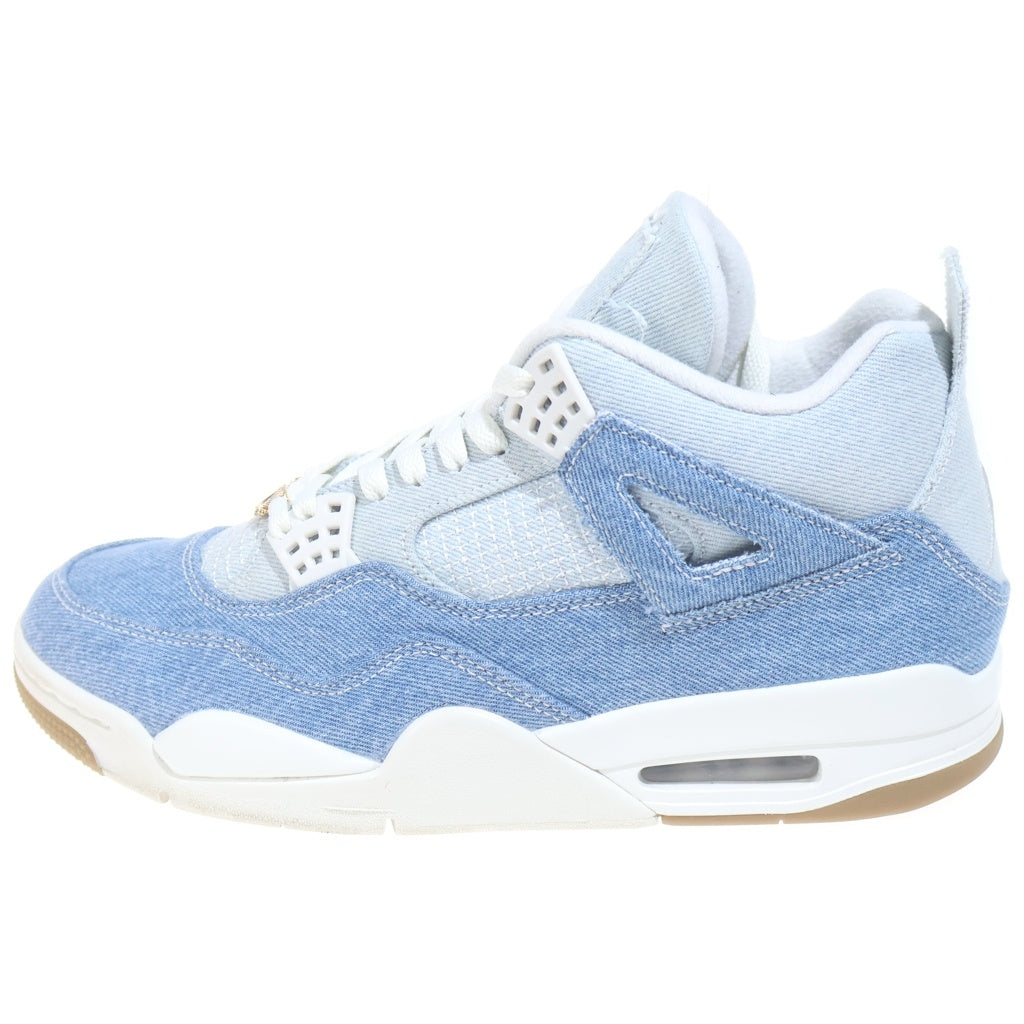 NIKE(ナイキ) WMNS AIR JORDAN 4 RETRO TEX WORN BLUE IB6716-100 ウィメンズ エアジョーダン4 レトロ ウォーンブルー ミッドカットスニーカー ブルー US11.5/28.5cm