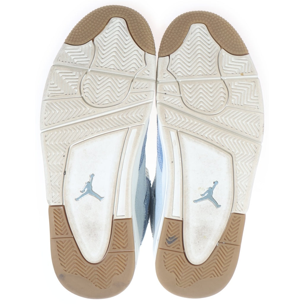 NIKE(ナイキ) WMNS AIR JORDAN 4 RETRO TEX WORN BLUE IB6716-100 ウィメンズ エアジョーダン4 レトロ ウォーンブルー ミッドカットスニーカー ブルー US11.5/28.5cm