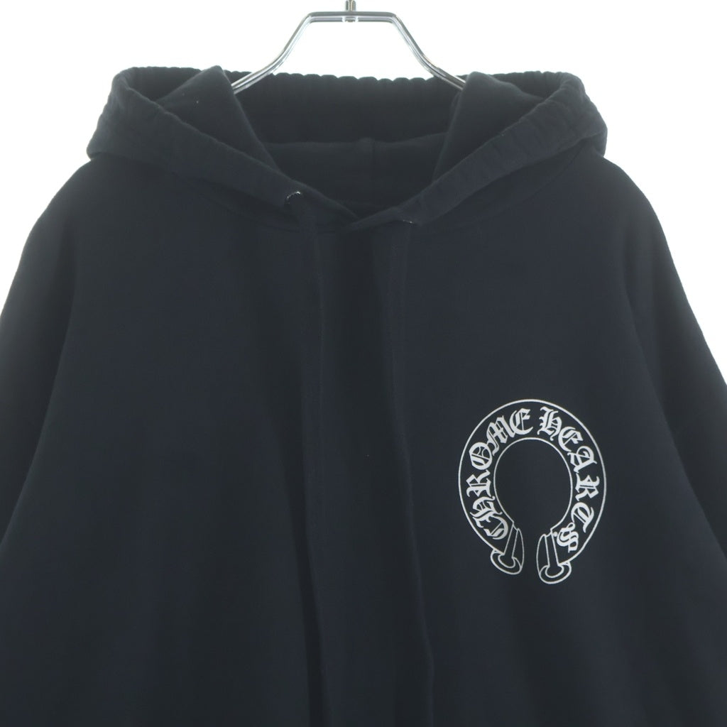 CHROME HEARTS(クロムハーツ) ×MATTY BOY CHOMPER SWTSHRT HD PLVR マッティボーイ チョンパー ホースシュープルオーバースウェットパーカー フーディ ブラック