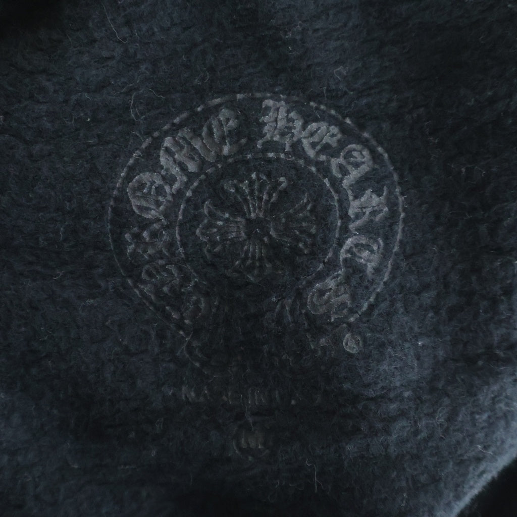 CHROME HEARTS(クロムハーツ) ×MATTY BOY CHOMPER SWTSHRT HD PLVR マッティボーイ チョンパー ホースシュープルオーバースウェットパーカー フーディ ブラック
