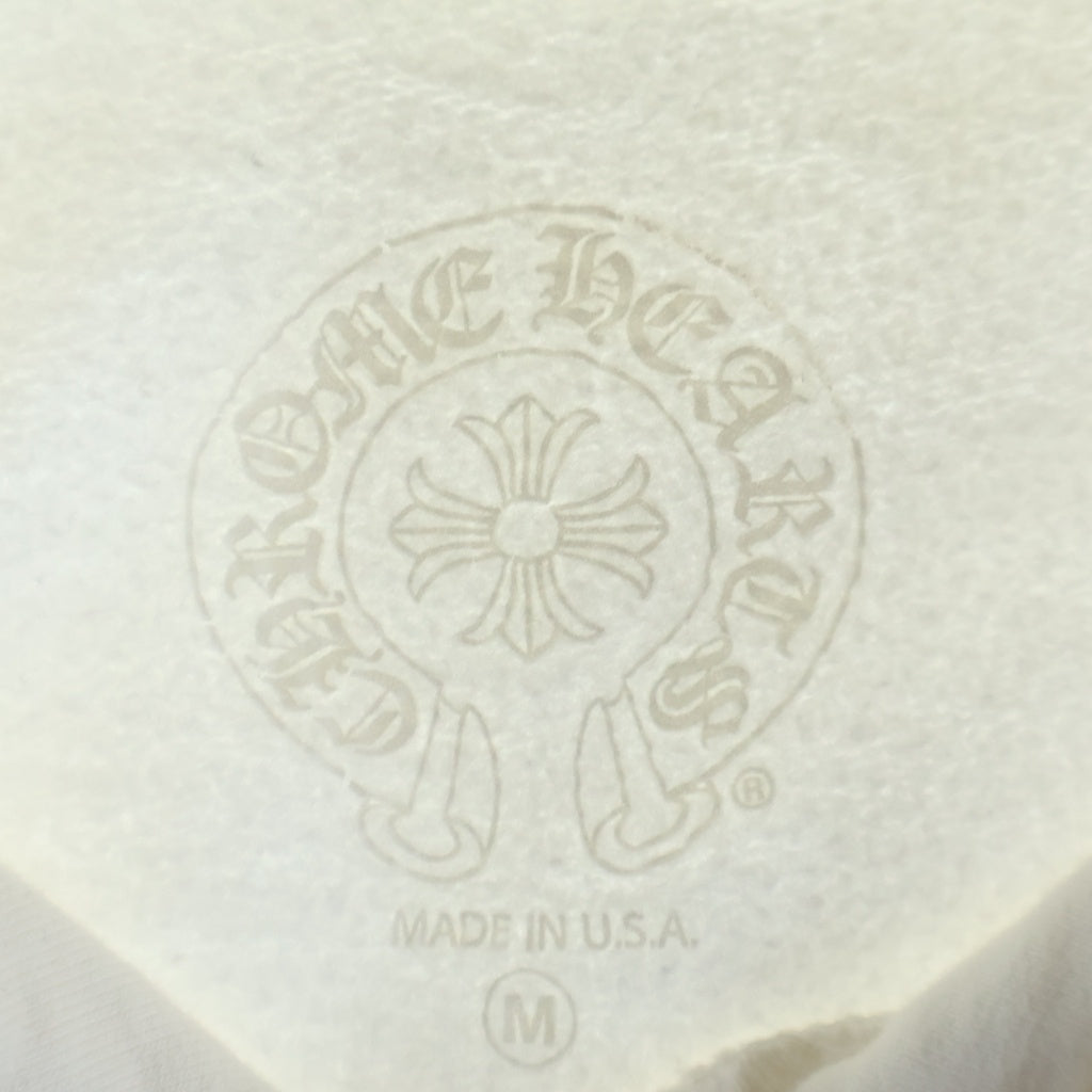 CHROME HEARTS(クロムハーツ) × The Rolling Stones Lip & Tongue Print Pullover Hoodie ローリングストーンズ リップ&タン ホースシュー プルオーバーパーカー フーディー ホワイト