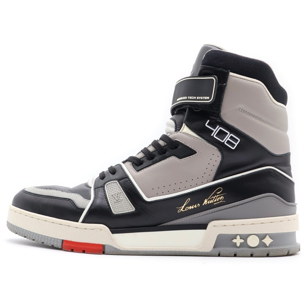 LOUIS VUITTON(ルイヴィトン) 18AW LV TRAINER 1A7RTY LVトレーナー ハイカットスニーカー グレー
