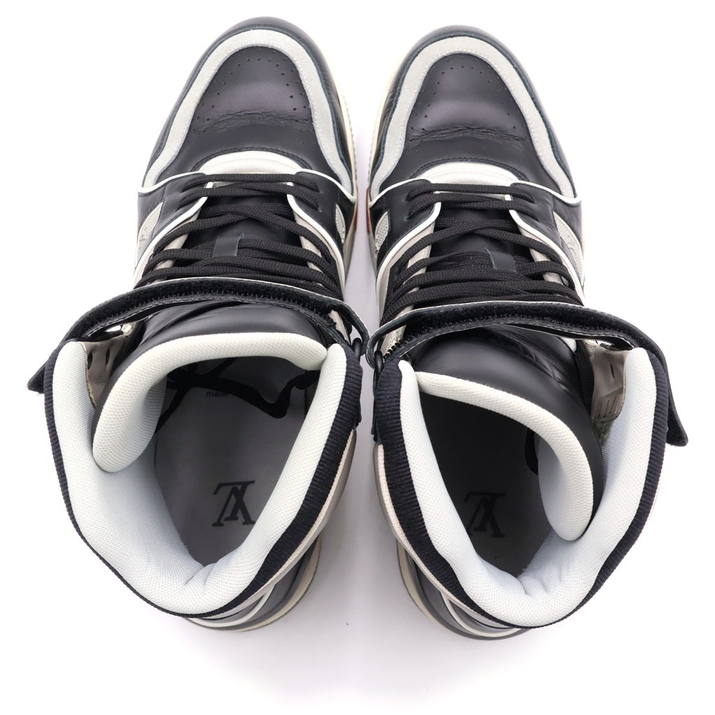 LOUIS VUITTON(ルイヴィトン) 18AW LV TRAINER 1A7RTY LVトレーナー ハイカットスニーカー グレー