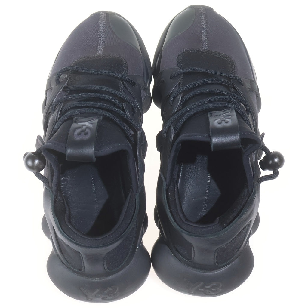 adidas(アディダス) ×Y-3 Kyujo Low S82127 ワイスリー キュージョー ローカットスニーカー ブラック レディース