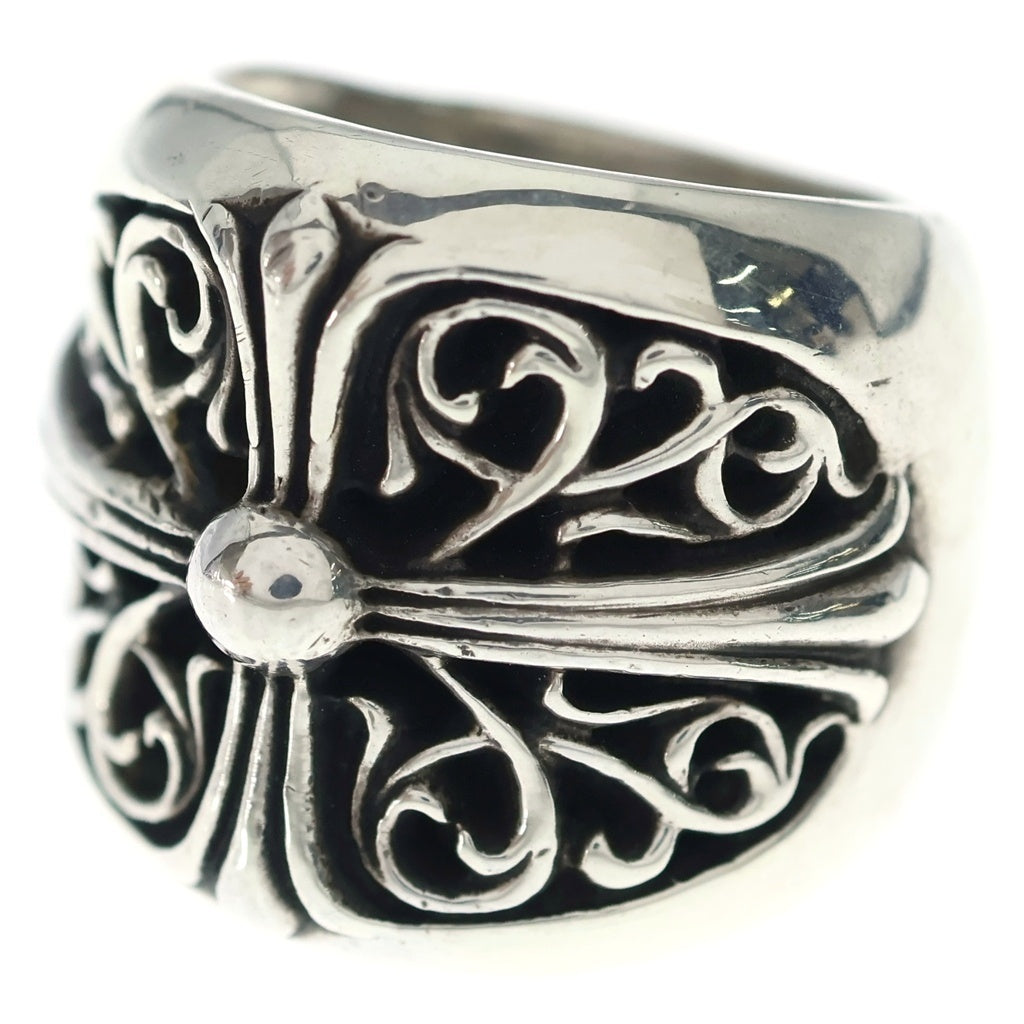CHROME HEARTS(クロムハーツ) CLASSIC OVAL クラシックオーバルクロス リング シルバー BCA340