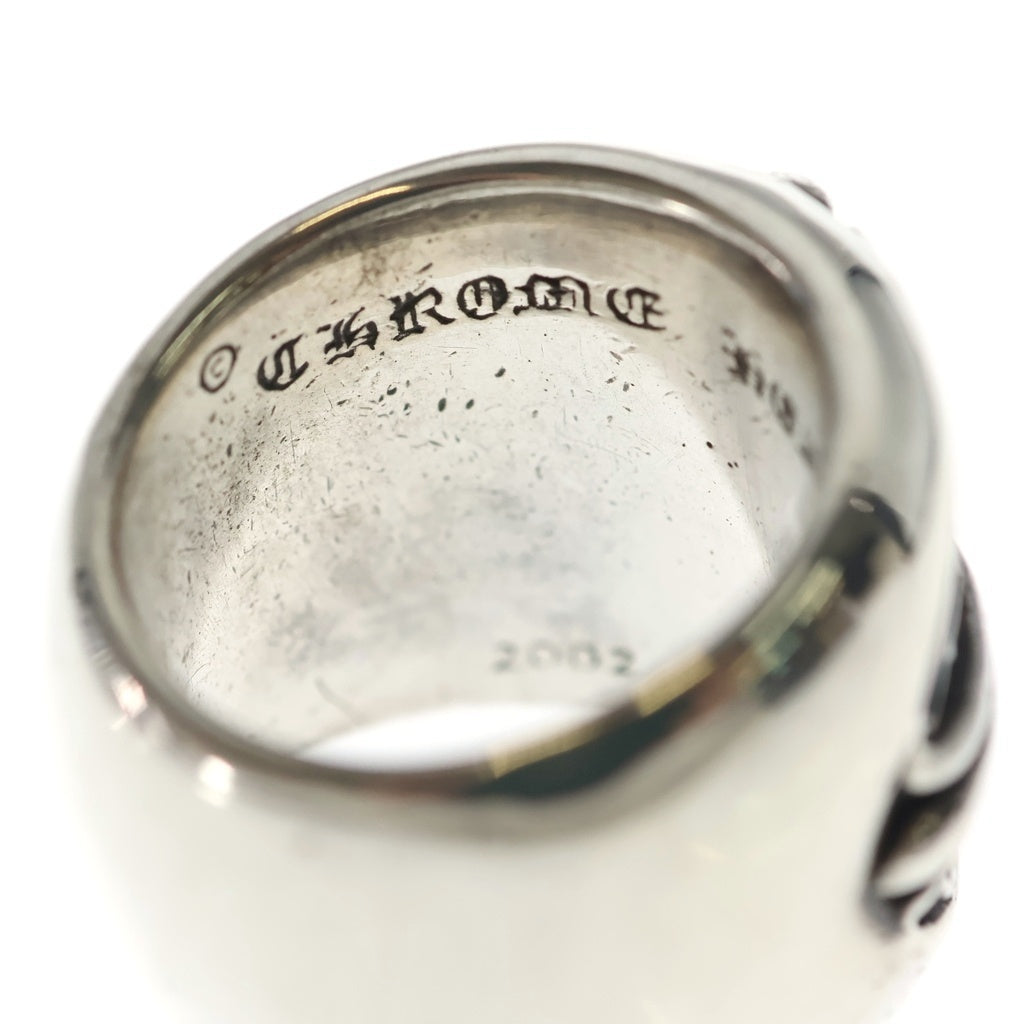 CHROME HEARTS(クロムハーツ) CLASSIC OVAL クラシックオーバルクロス リング シルバー BCA340
