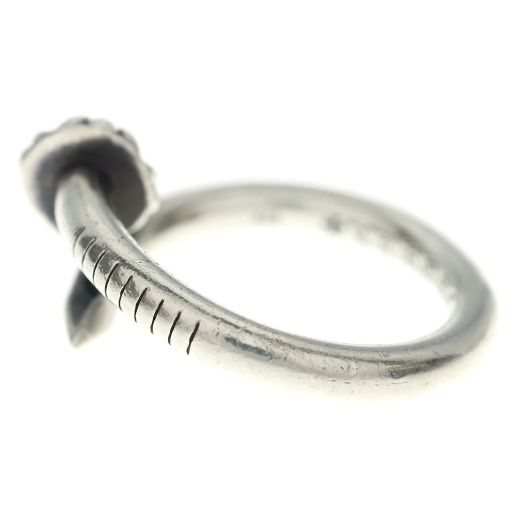 CHROME HEARTS(クロムハーツ) NAIL CRSBALL ネイル クロスボール リング シルバー BCA349 レディース