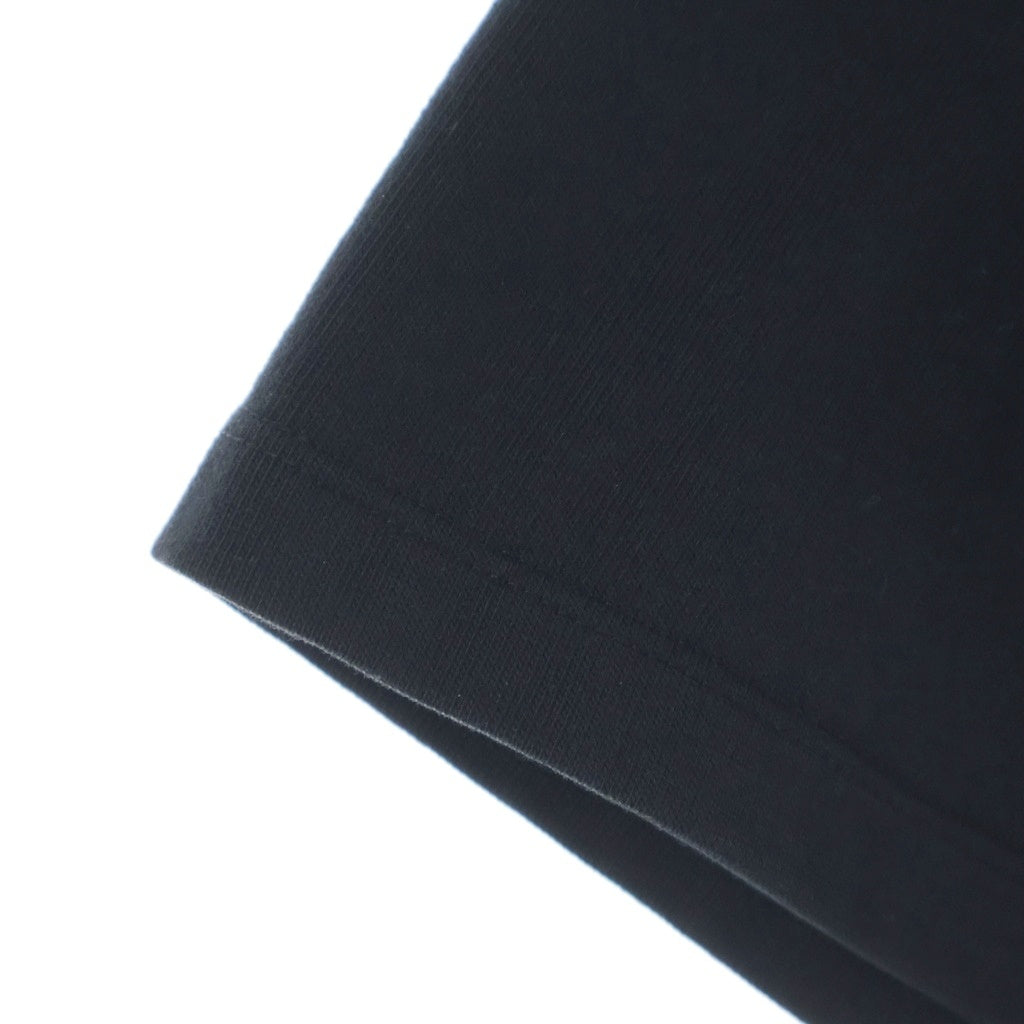Rick Owens(リックオウエンス) 26SS JUMBO SS T DU01F4274-RIGEP3 ペンタグラム刺繍 オーバーサイズ クルーネック半袖Tシャツカットソー ブラック